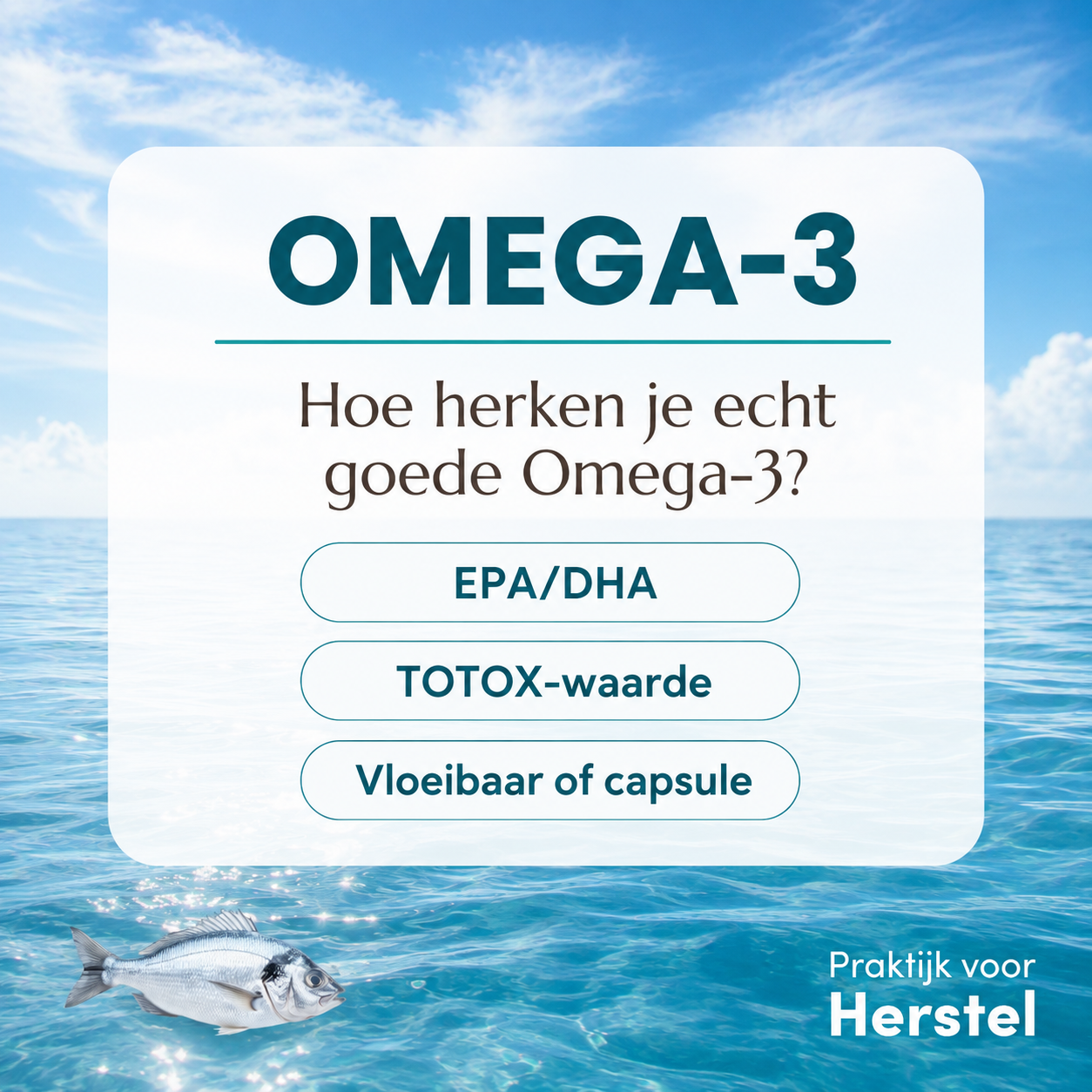 Hoe herken je écht goede kwaliteit Omega-3?
